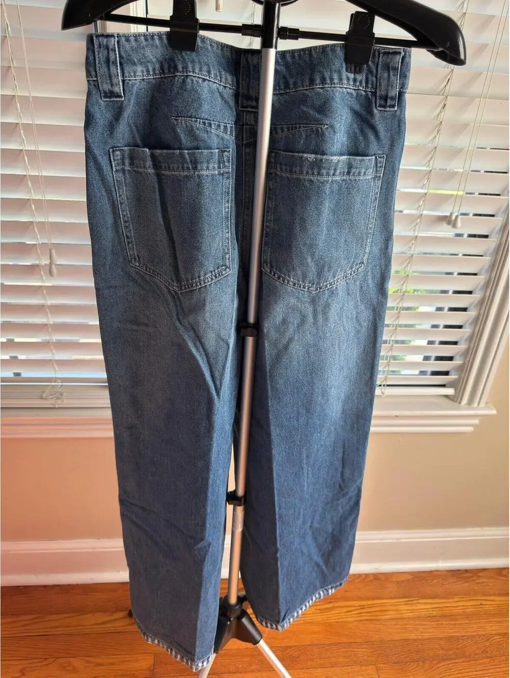 Saint Art Amber Denim Pants Ashbury Wash Wide Leg Baggy Blue Jeans Women’s S NWT
